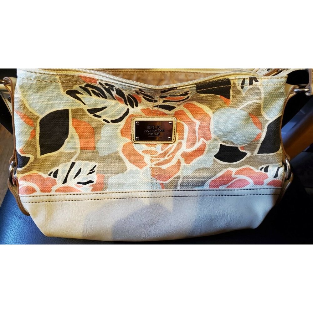Relic Collection Est. 1992 Roses with Beige Leather Accents